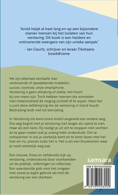 Achterkant van Verslaving als kans