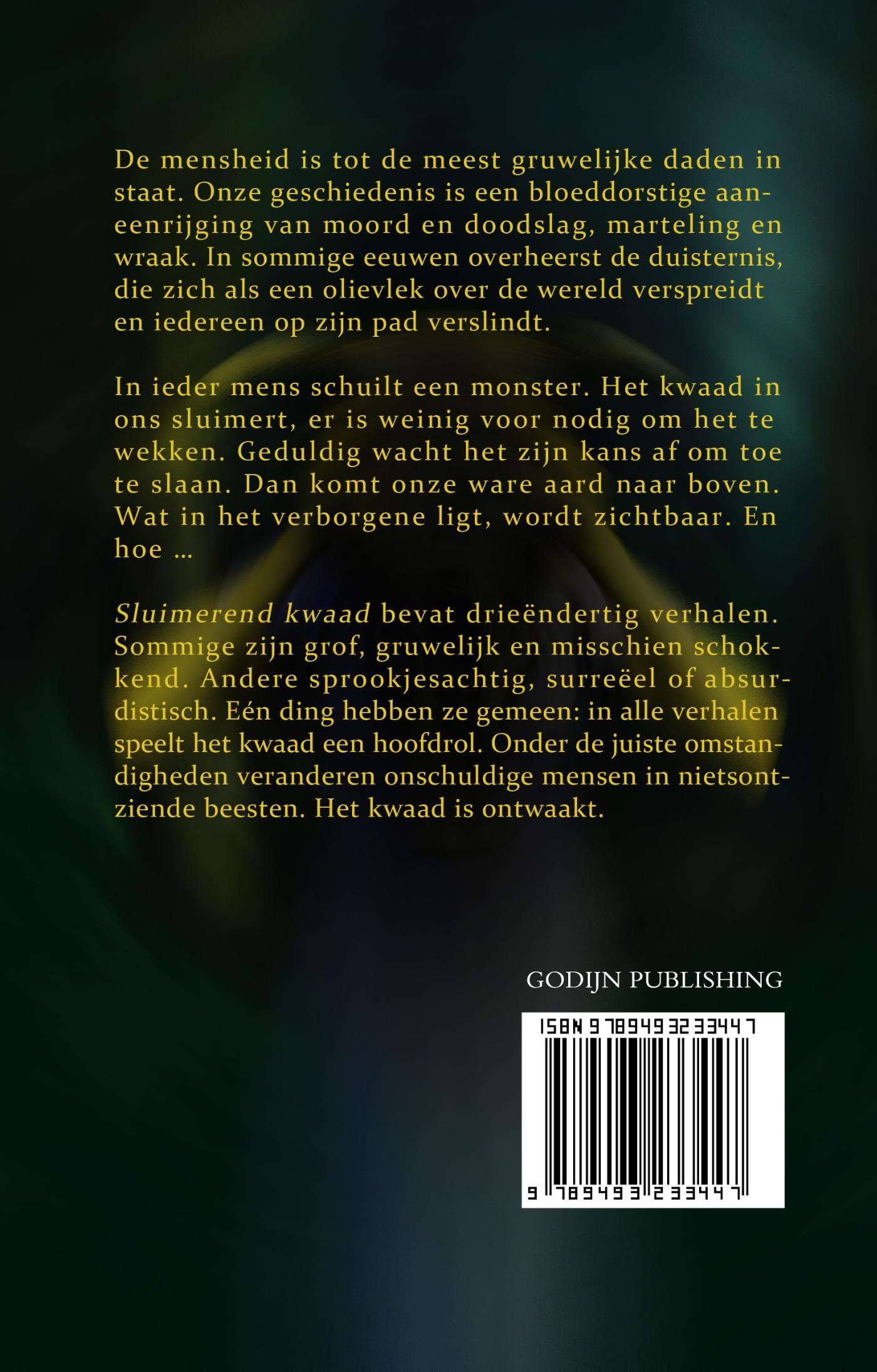 Achterkant van Sluimerend kwaad