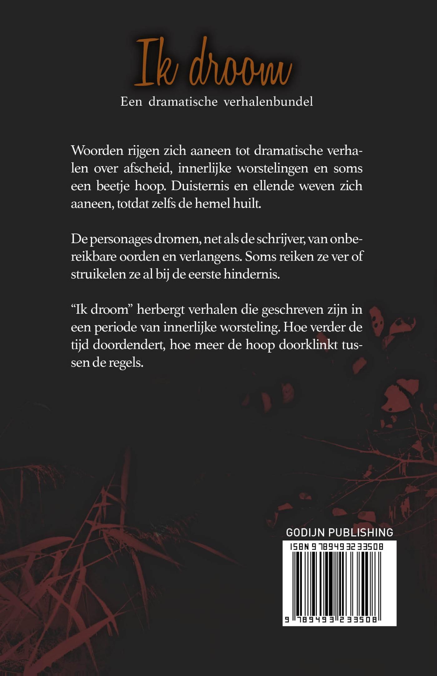 Achterkant van Ik droom