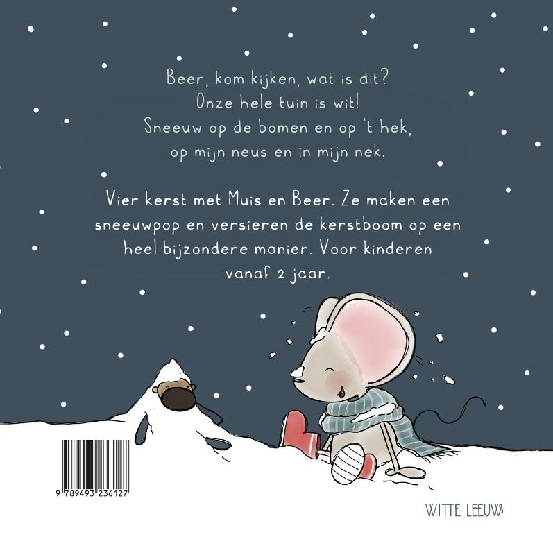 Achterkant van Kerst bij Muis
