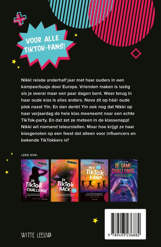 Achterkant van De TikTok Party