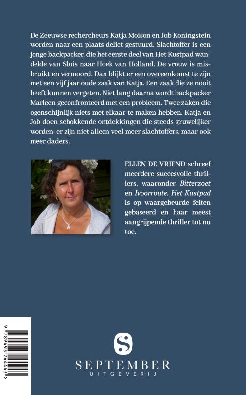 Achterkant van Het kustpad