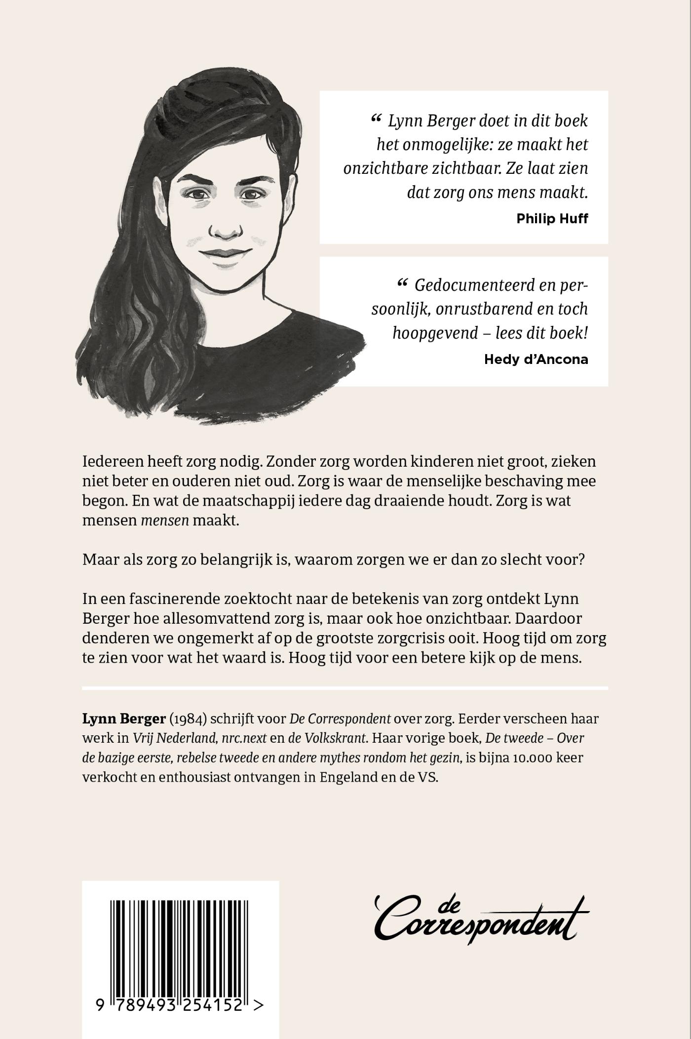 Achterkant van Zorg