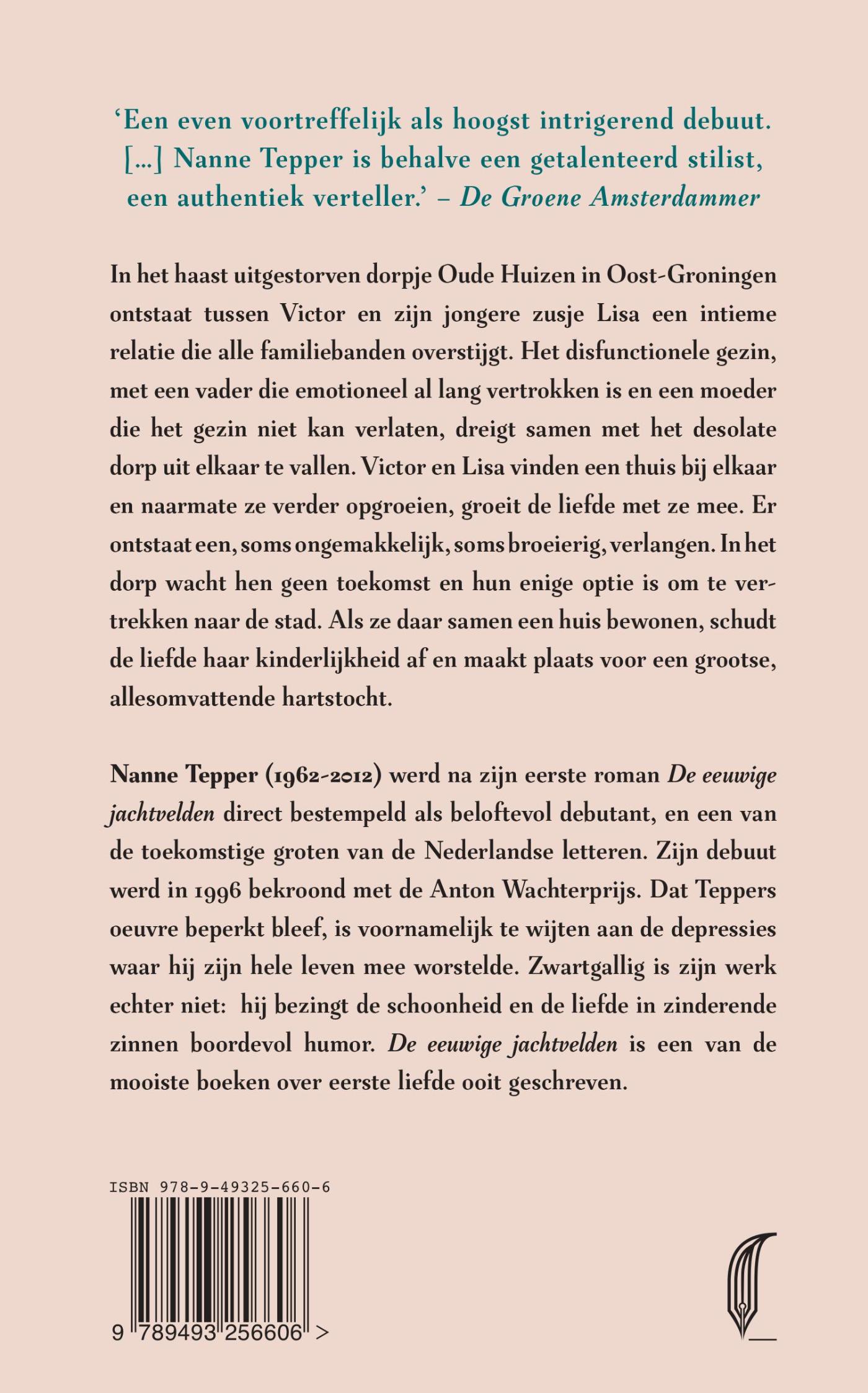 Achterkant van De eeuwige jachtvelden