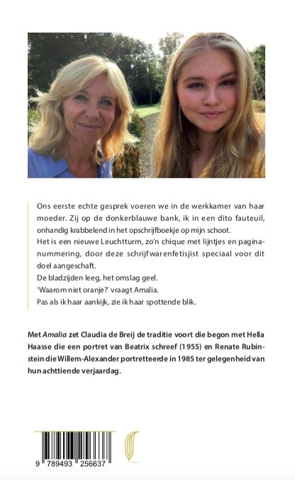 Achterkant van Amalia
