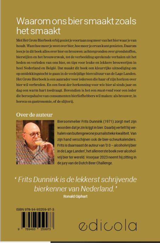 Achterkant van Het Grote Bierboek