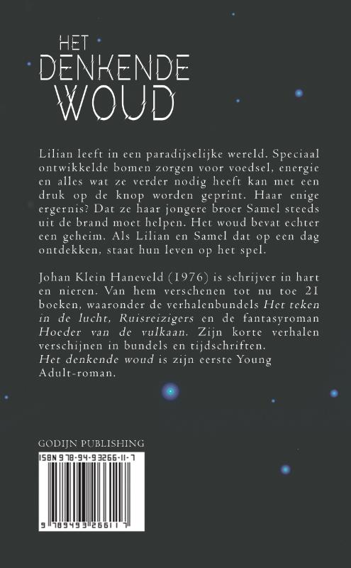 Achterkant van Het denkende woud