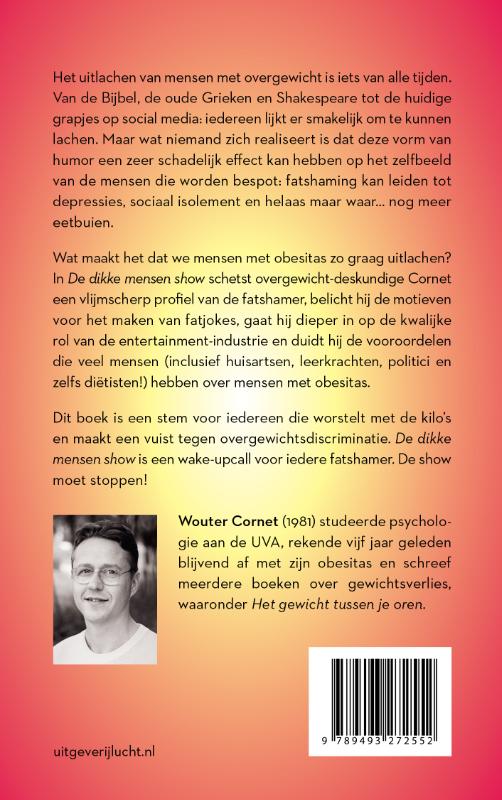 Achterkant van De dikke mensenshow