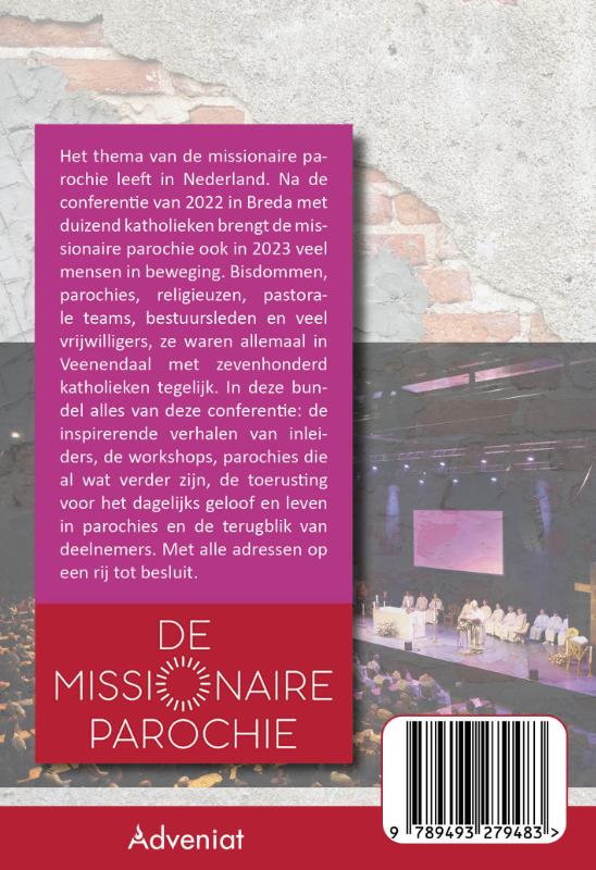 Achterkant van Missionaire Parochie
