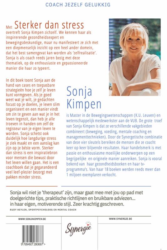 Achterkant van Sterker dan stress