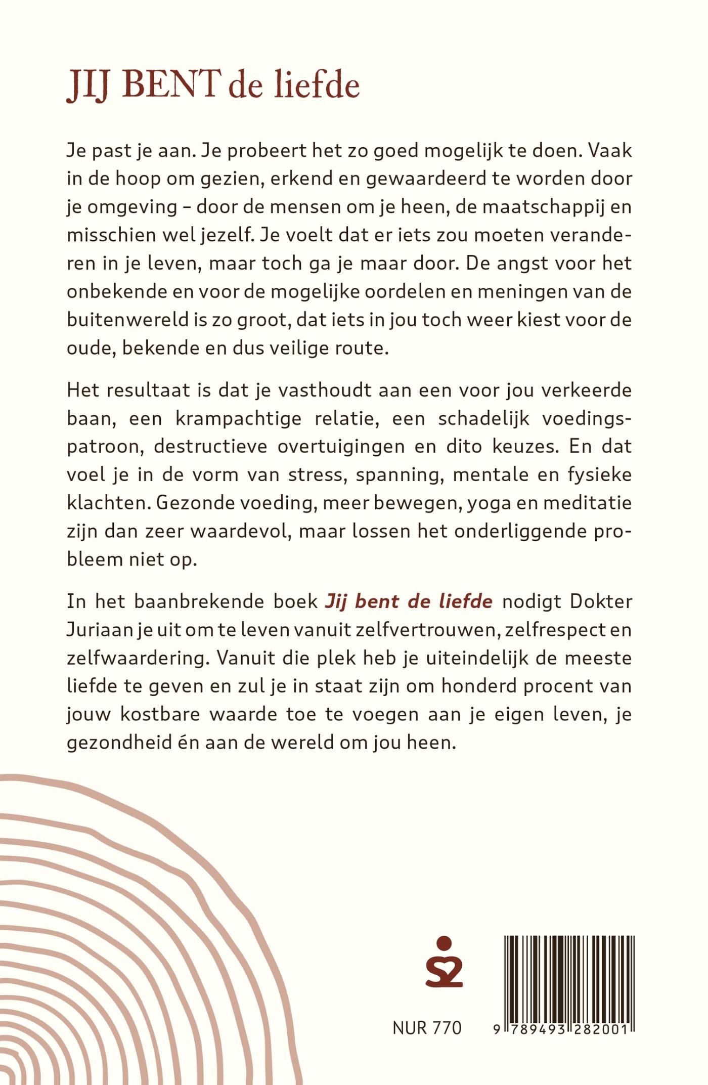 Achterkant van Jij bent de liefde