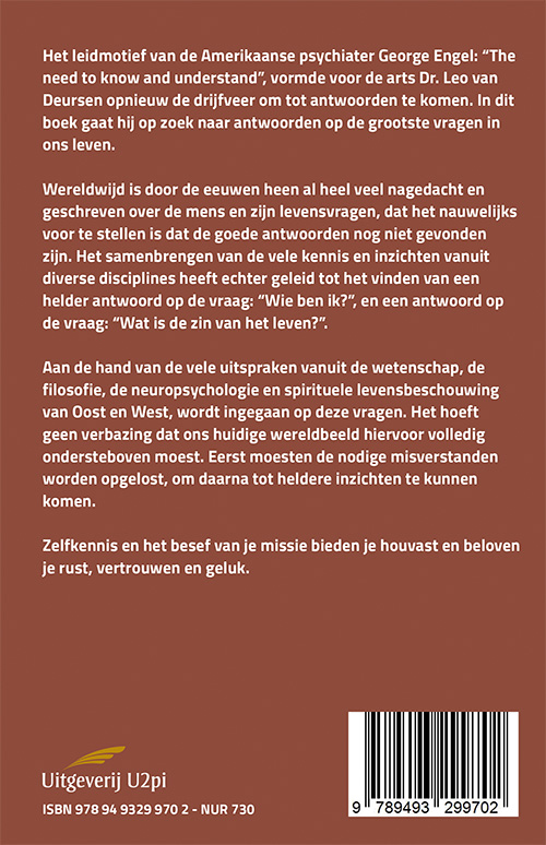 Achterkant van Wat bezielt je
