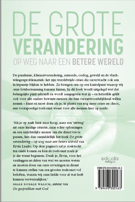 Achterkant van De grote verandering