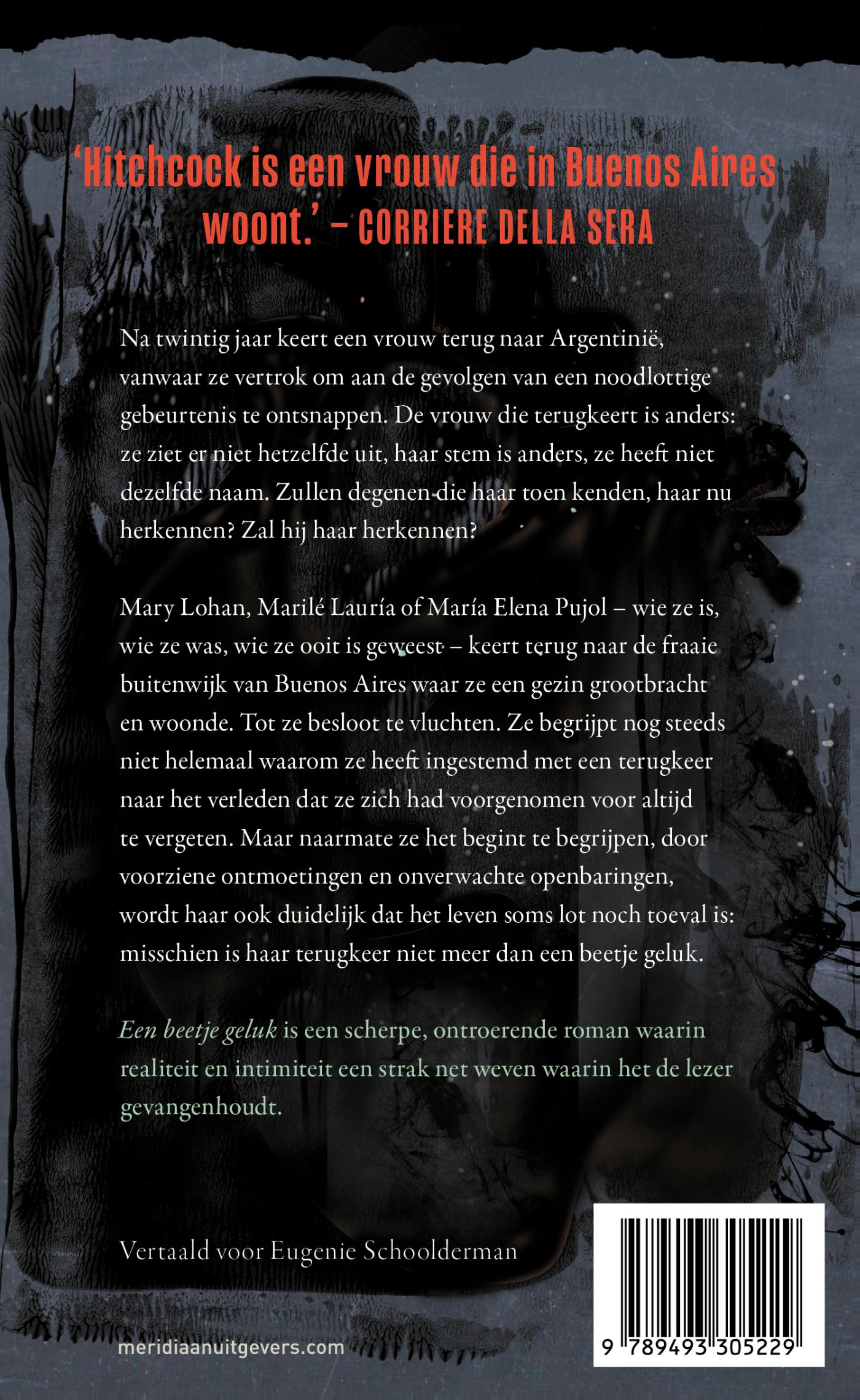 Achterkant van Een beetje geluk