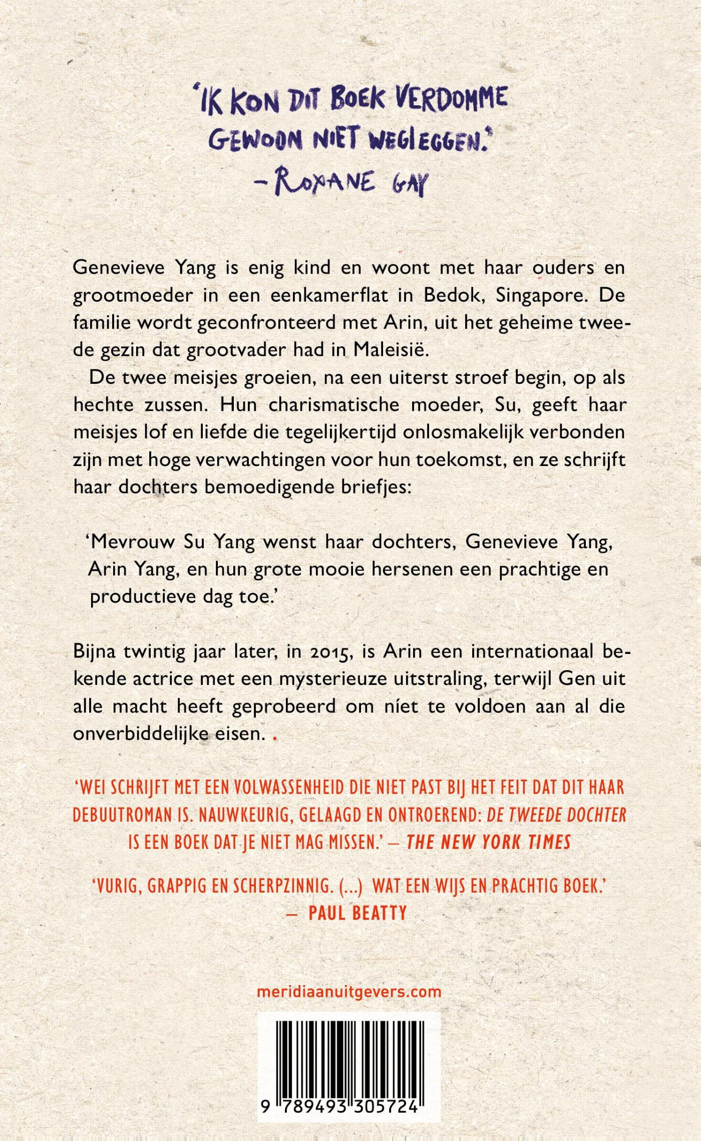 Achterkant van De tweede dochter