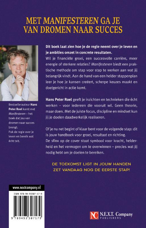 Achterkant van Manifesteren