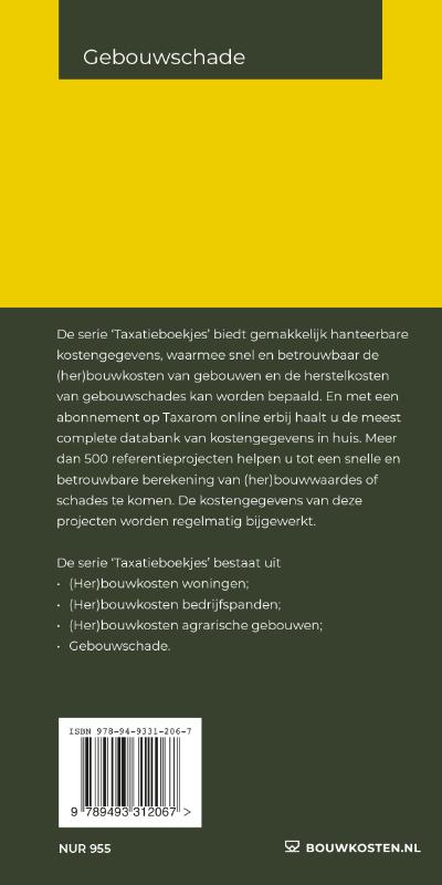 Achterkant van Gebouwschadeboekje 2023