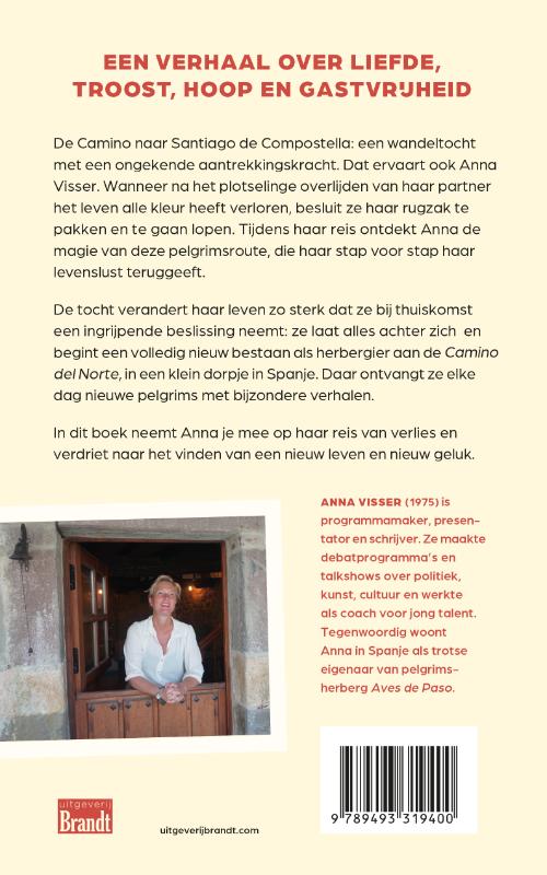 Achterkant van Mijn herberg aan de Camino
