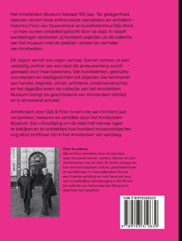 Achterkant van Amsterdam door Gijs & Floor