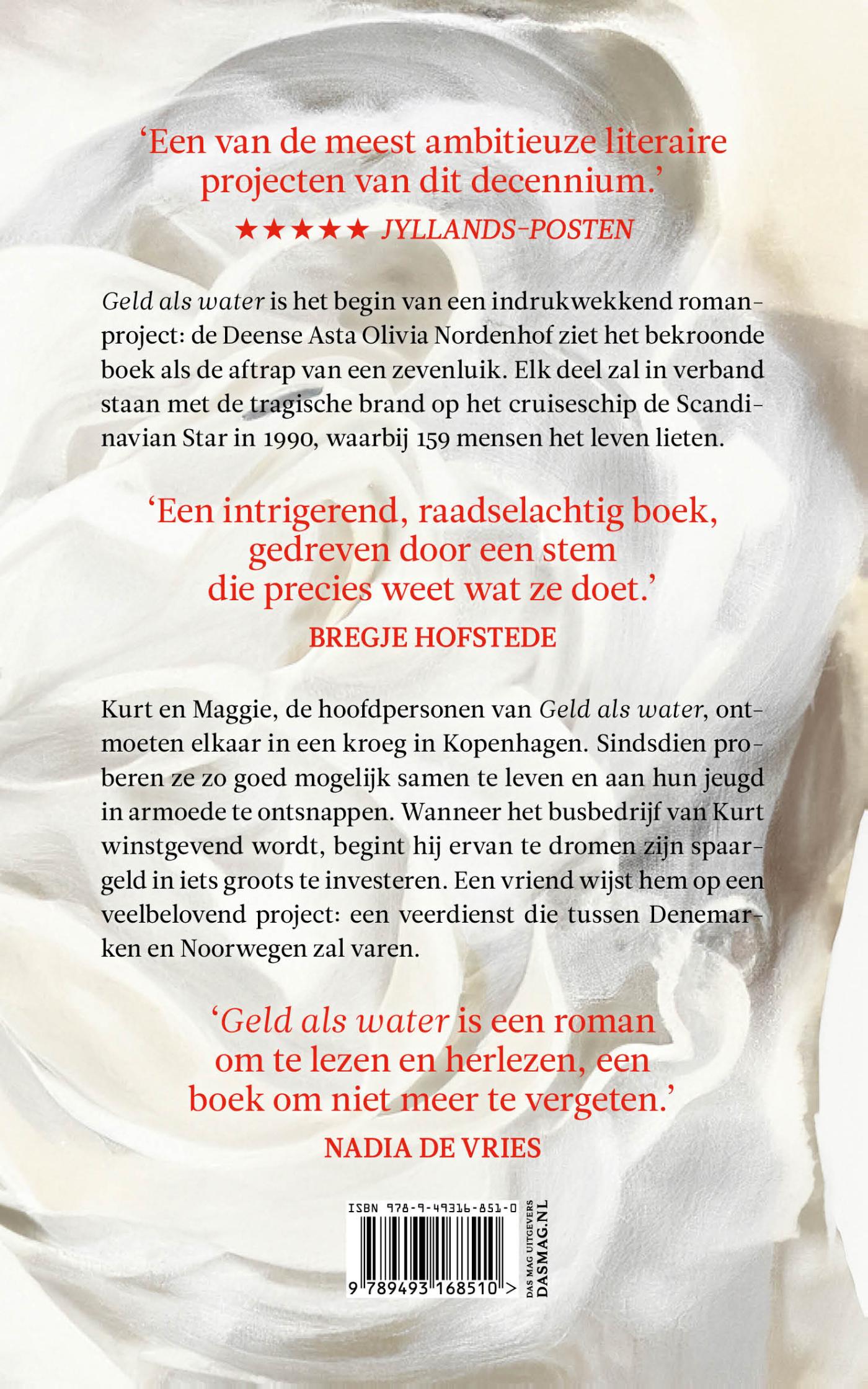 Achterkant van Geld als water