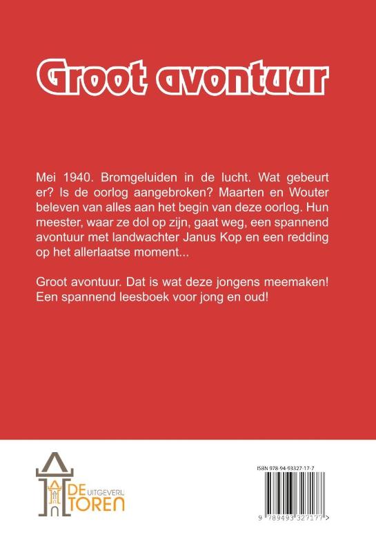 Achterkant van Groot avontuur