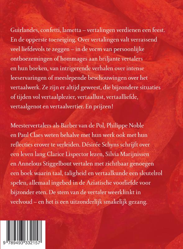 Achterkant van Van de liefde