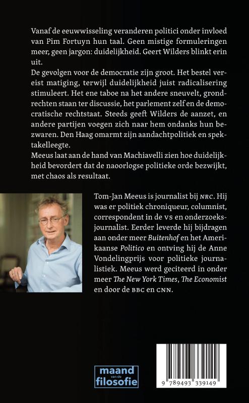 Achterkant van Pakket Duidelijkheid
