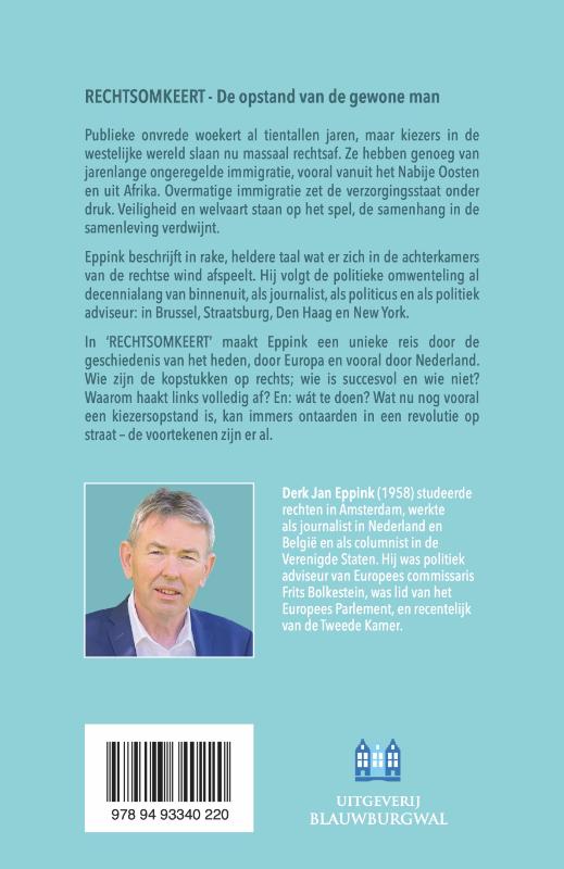 Achterkant van Rechtsomkeert