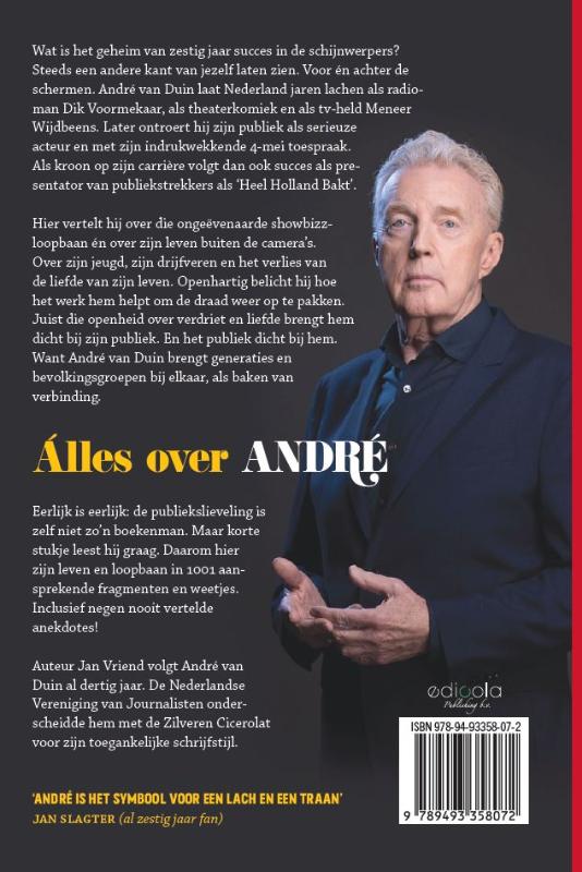 Achterkant van Alles over André