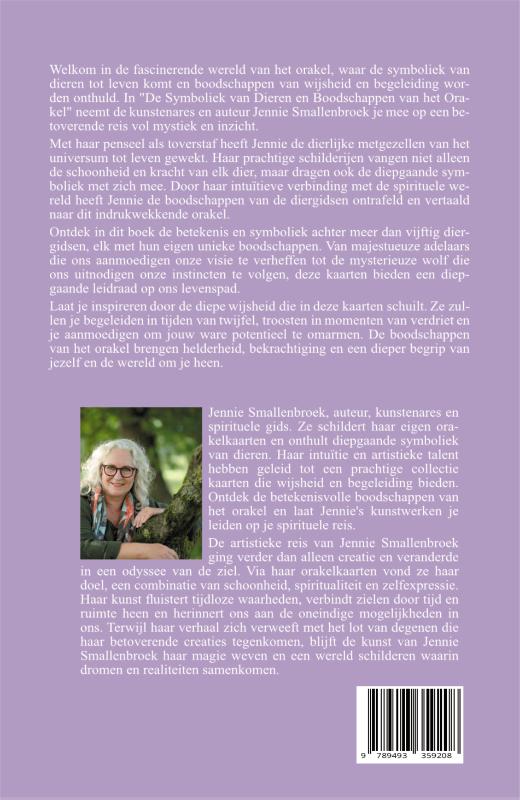 Achterkant van Boek