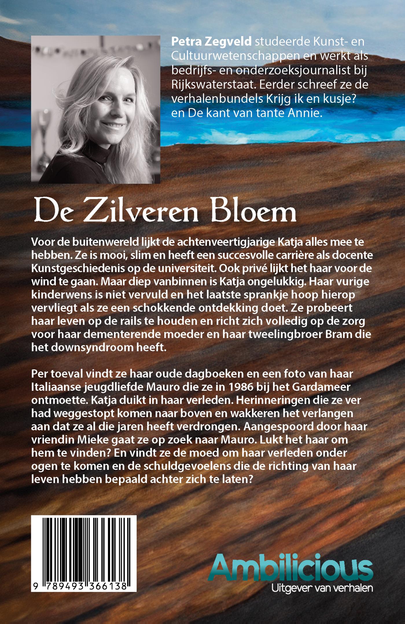Achterkant van De zilveren bloem