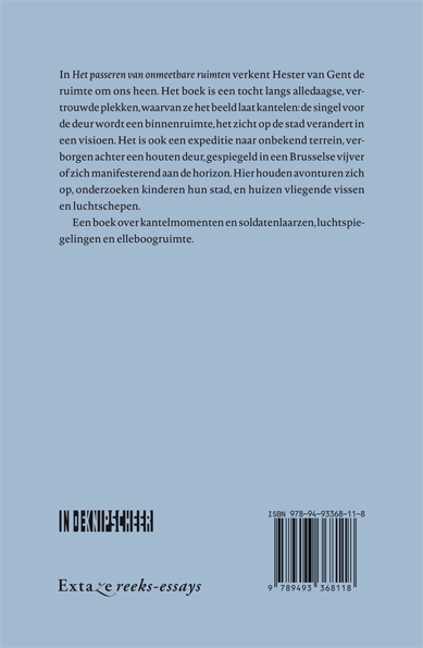 Achterkant van Het passeren van onmeetbare ruimten