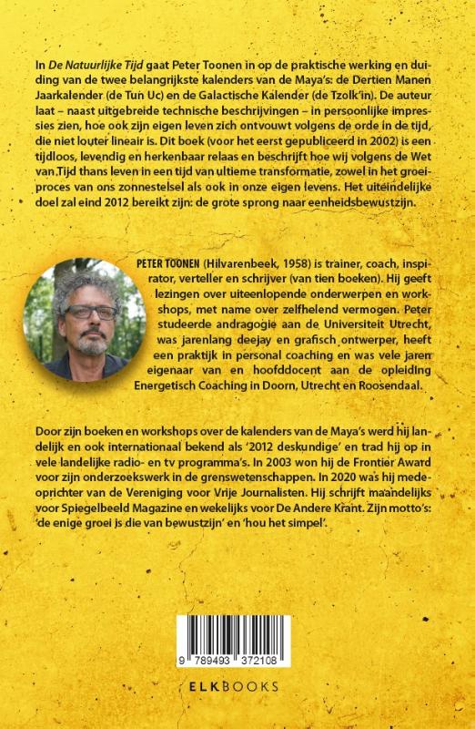 Achterkant van De Natuurlijke Tijd