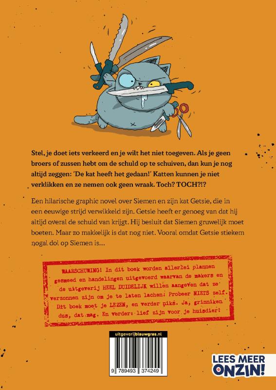 Achterkant van Getsie: Mijn wraak is zoet en stinkt naar vis!