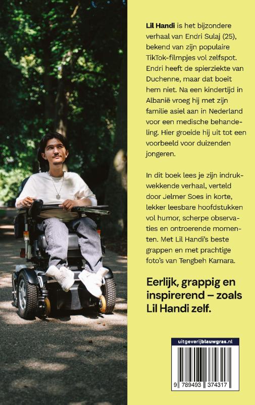 Achterkant van Lil Handi