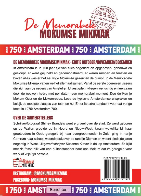 Achterkant van De memorabele Mokumse Mikmak