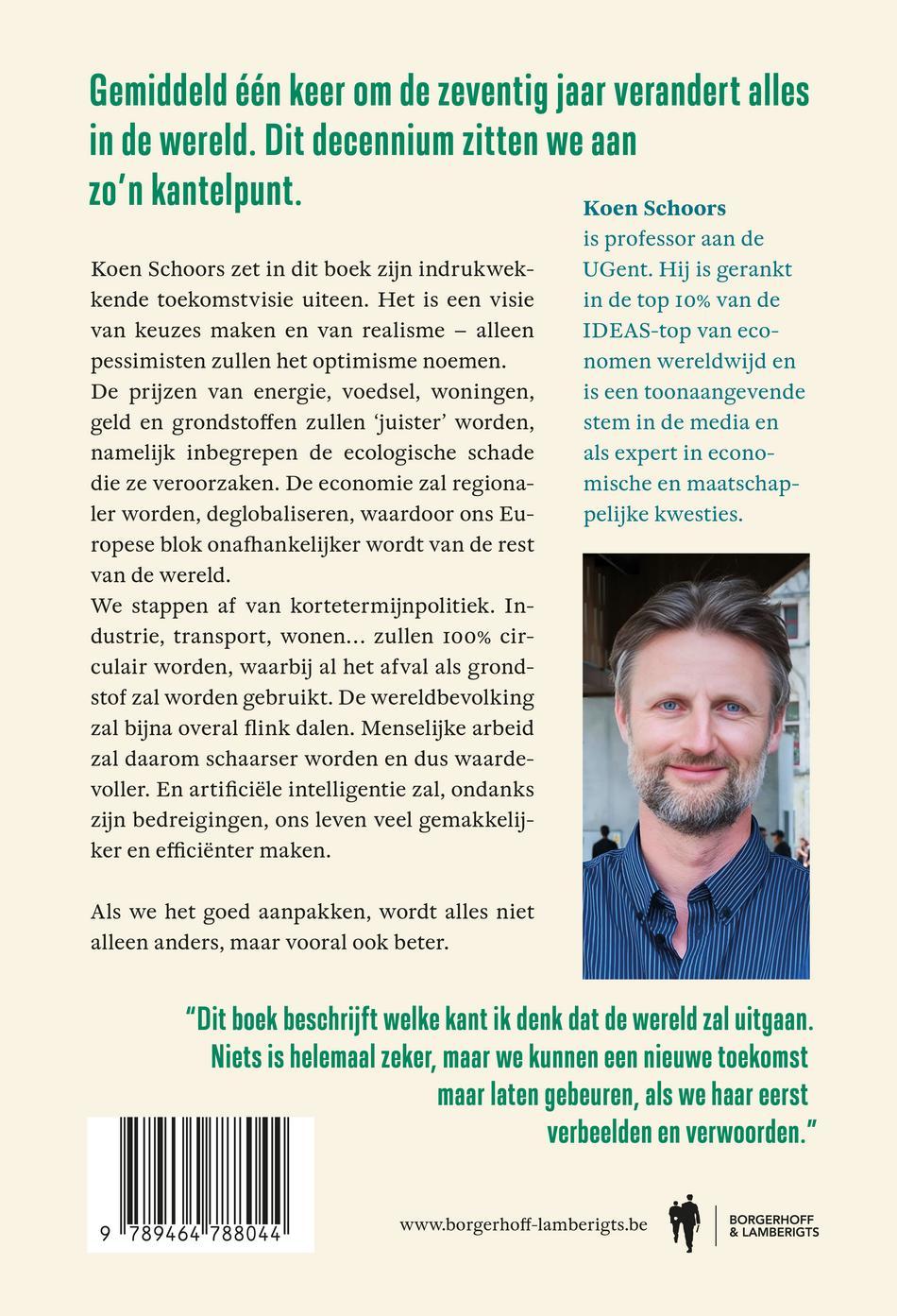 Achterkant van Alles wordt anders