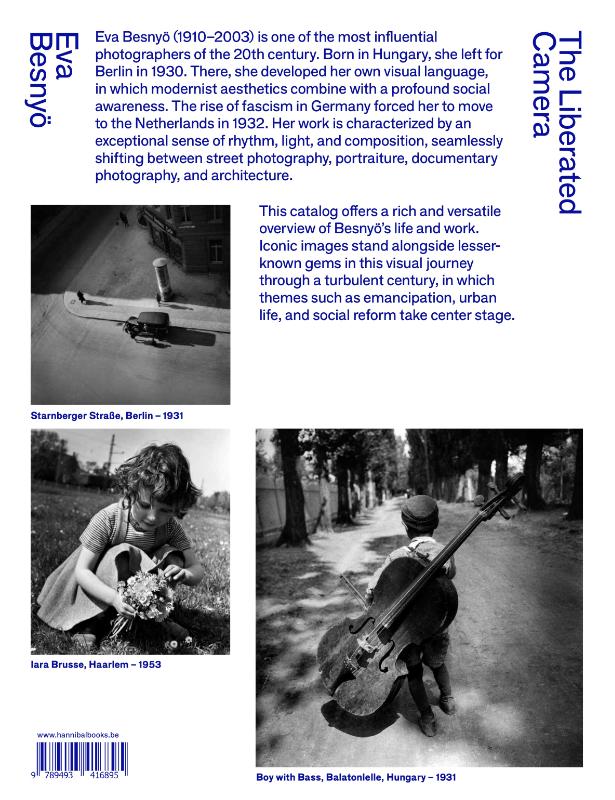 Achterkant van Eva Besnyö – The Liberated Camera