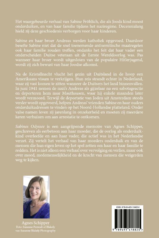 Achterkant van Sabines Odyssee