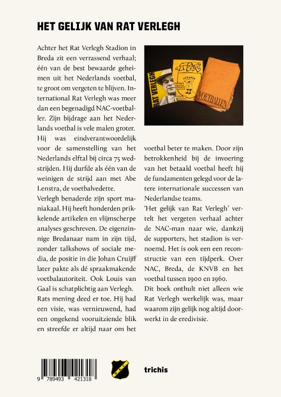 Achterkant van Het gelijk van Rat Verlegh