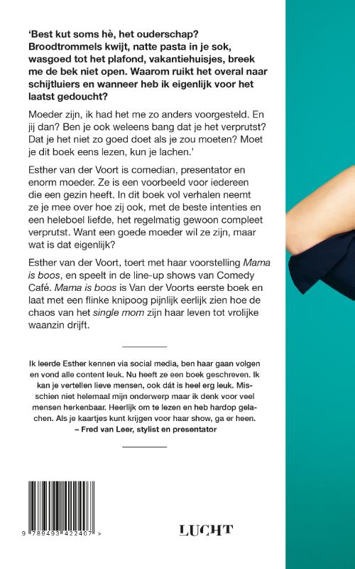 Achterkant van Mama is boos