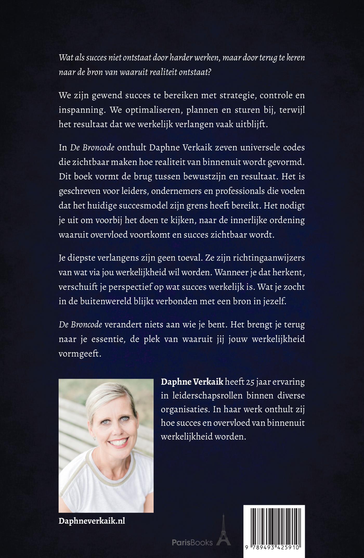 Achterkant van De Broncode