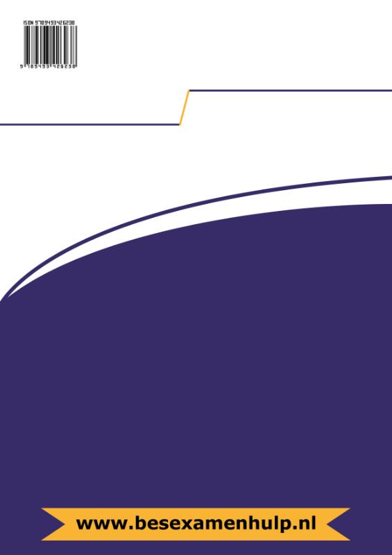 Achterkant van BES theorieboek economie havo