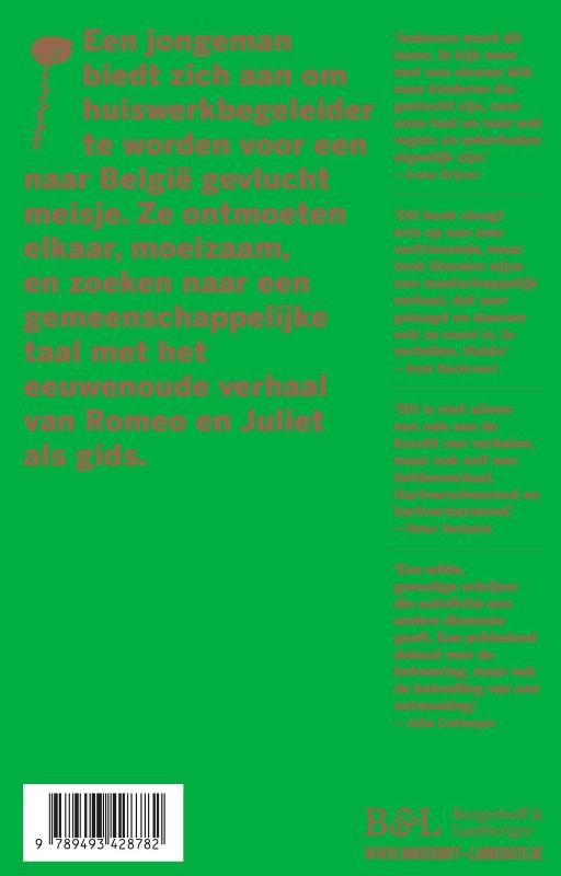Achterkant van Romeo & Juliet lezen