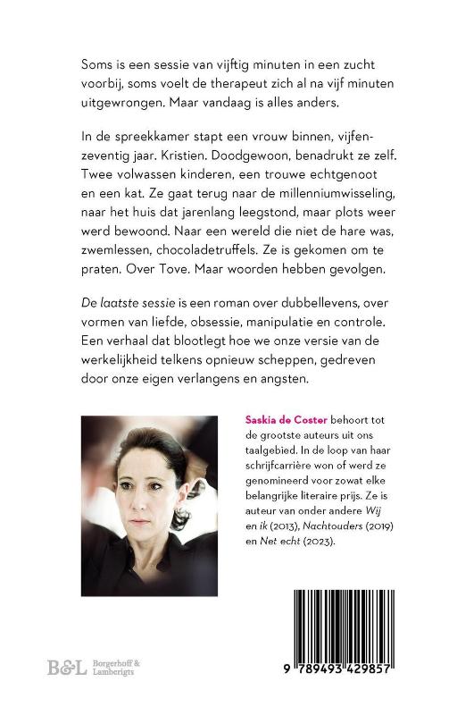 Achterkant van De laatste sessie