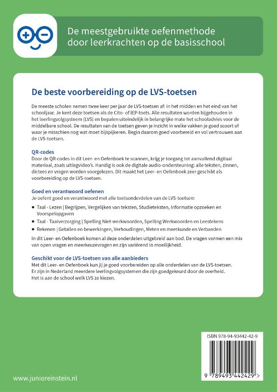 Achterkant van groep 7 Rekenen | Begrijpend lezen |