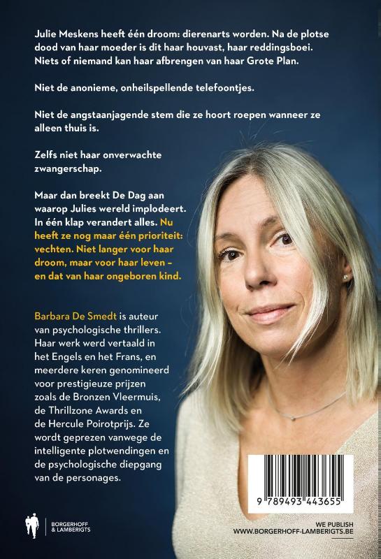 Achterkant van Alleen