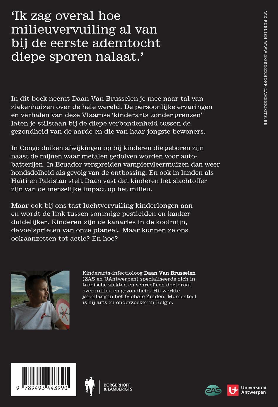 Achterkant van Dagboek van een kinderarts zonder grenzen