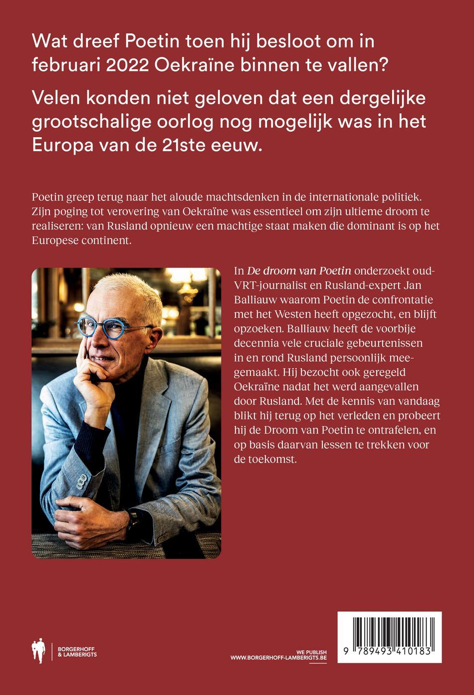 Achterkant van De droom van Poetin