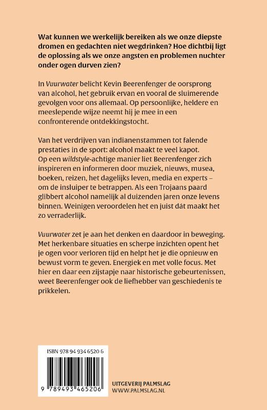 Achterkant van Vuurwater